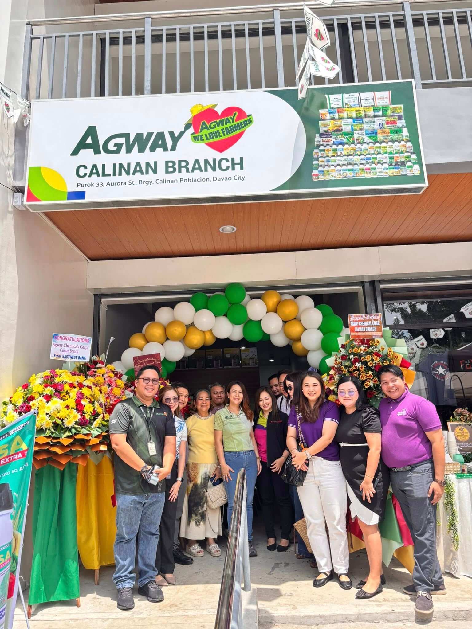 Grand Opening of Agway Calinan Branch Marks a Strong Start to the BER Months