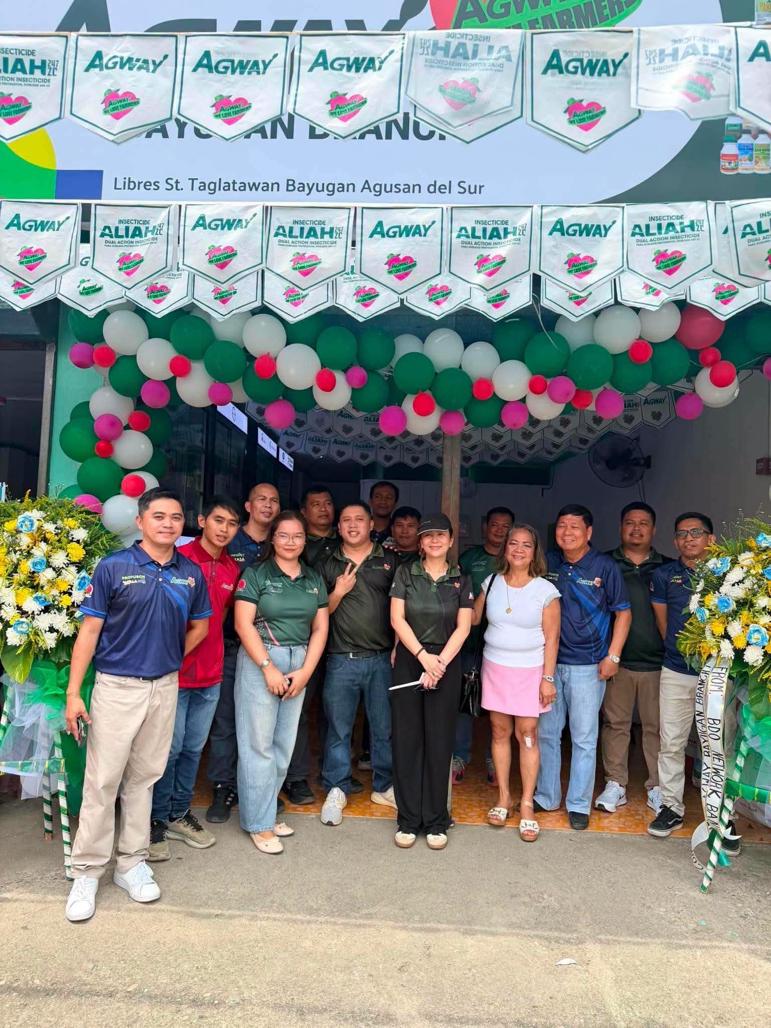 Agway Chemicals Corporation officially launched its 11th branch in Bayugan City, Agusan del Sur on July 18, 2026