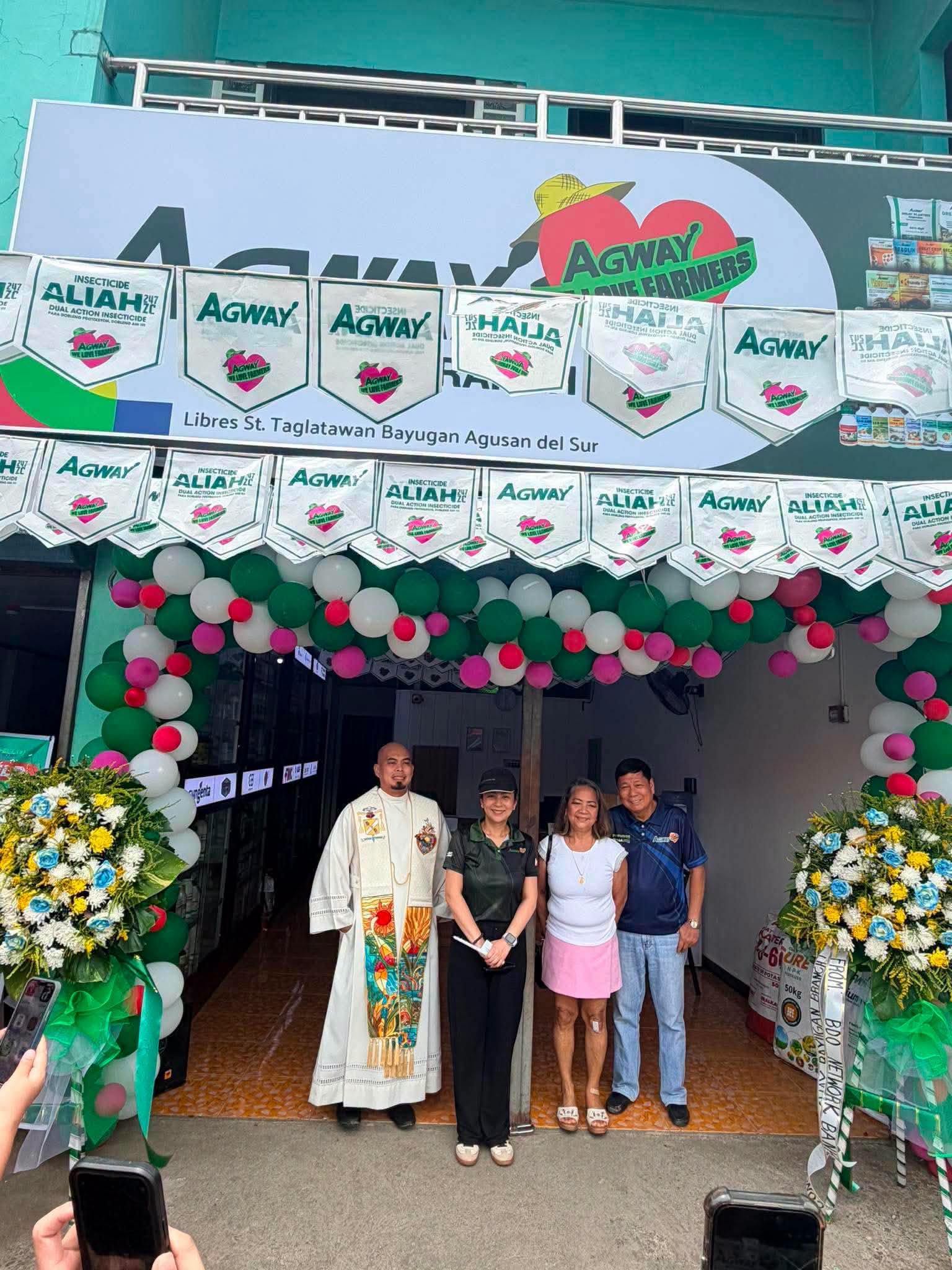 Agway Chemicals Corporation officially launched its 11th branch in Bayugan City, Agusan del Sur on July 18, 2026