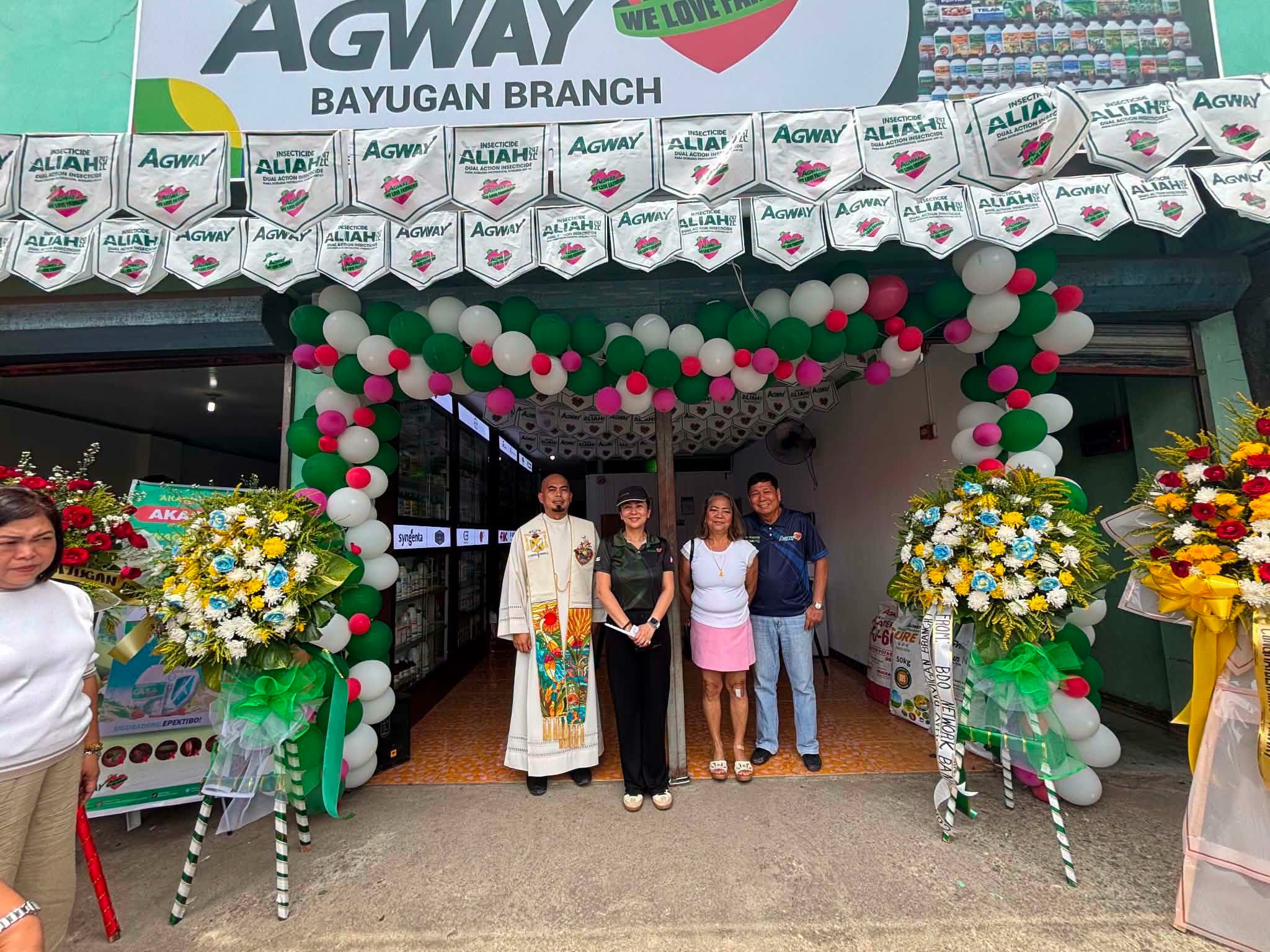 Agway Chemicals Corporation officially launched its 11th branch in Bayugan City, Agusan del Sur on July 18, 2026